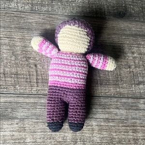 Cozy Knit Striped Doll by pebble
